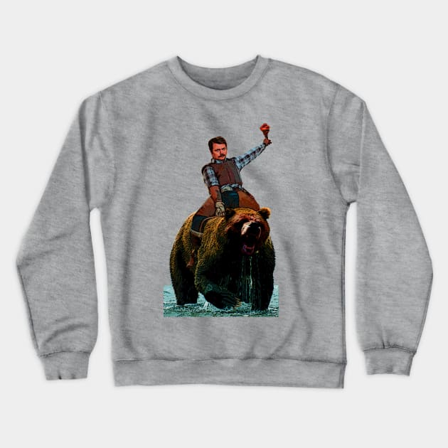 Swanson Crewneck Sweatshirt by Artsauce